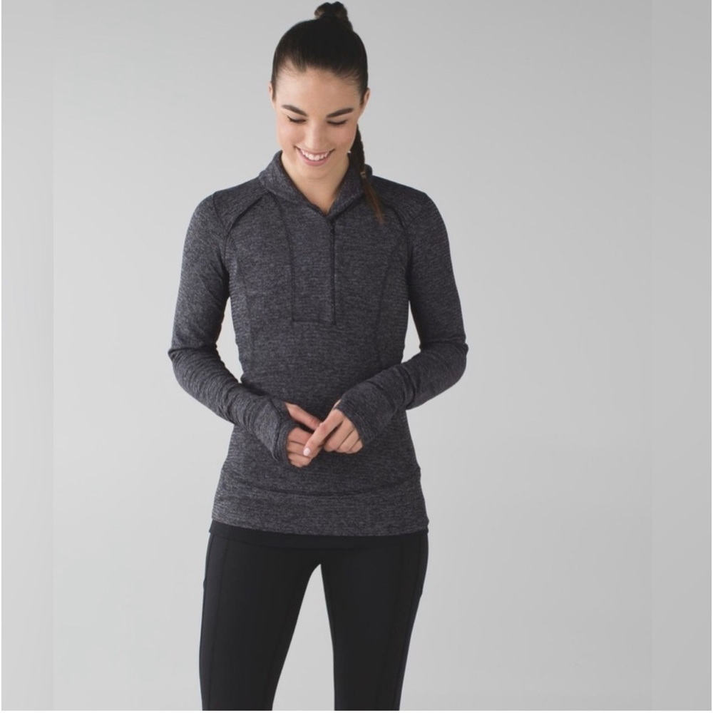 Lululemon Think Fast Pullover Zip Jacket